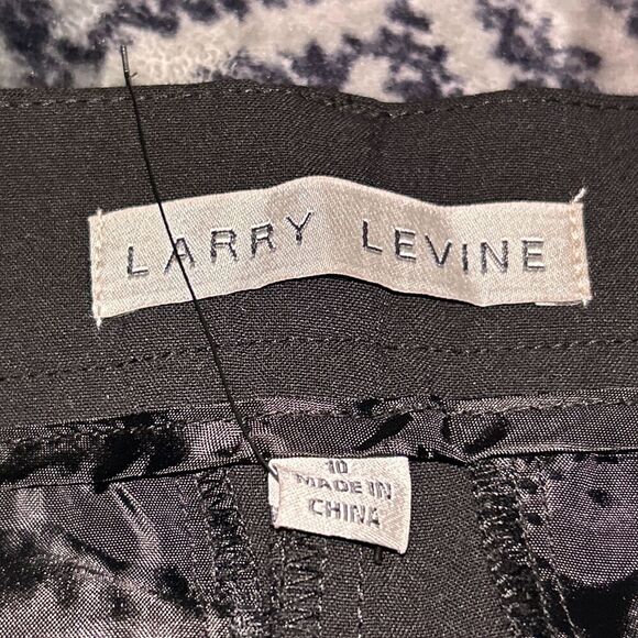 Larry Levine Slim Dress Pants Size 10 - Picture 4 of 8